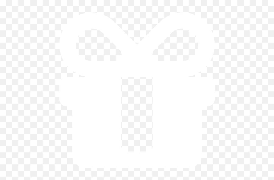 White Gift 5 Icon - Free White Party Icons Gift Icon White Emoji,Present Emoticon
