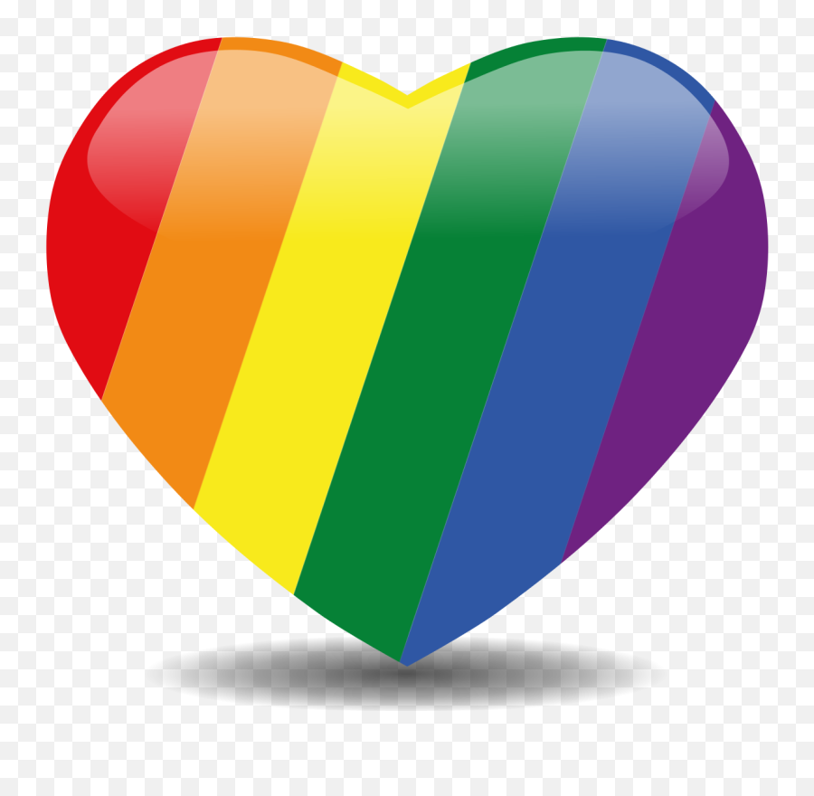 Rainbow Heart Png - Rainbow Heart No Background Emoji,Rainbow Emoji