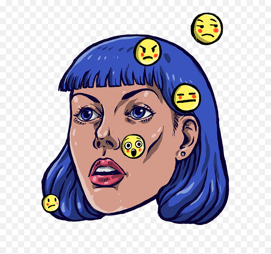 In Praise Of Swearing - Cartoon Emoji,Cursing Emoji