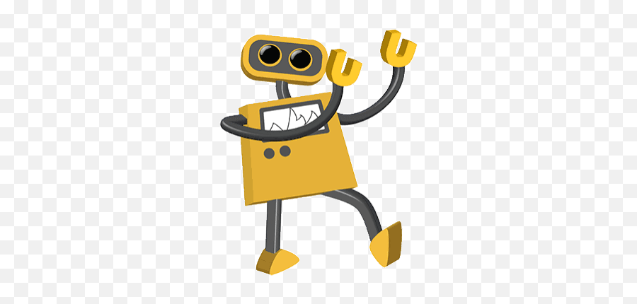 Top I Robot Stickers For Android Ios - Dancing Background Cartoon Gif Emoji,Android Robot Emoji
