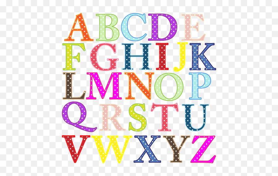 Colorful Alphabet Uppercase - Alphabet Emoji,Emoji Alphabet Code