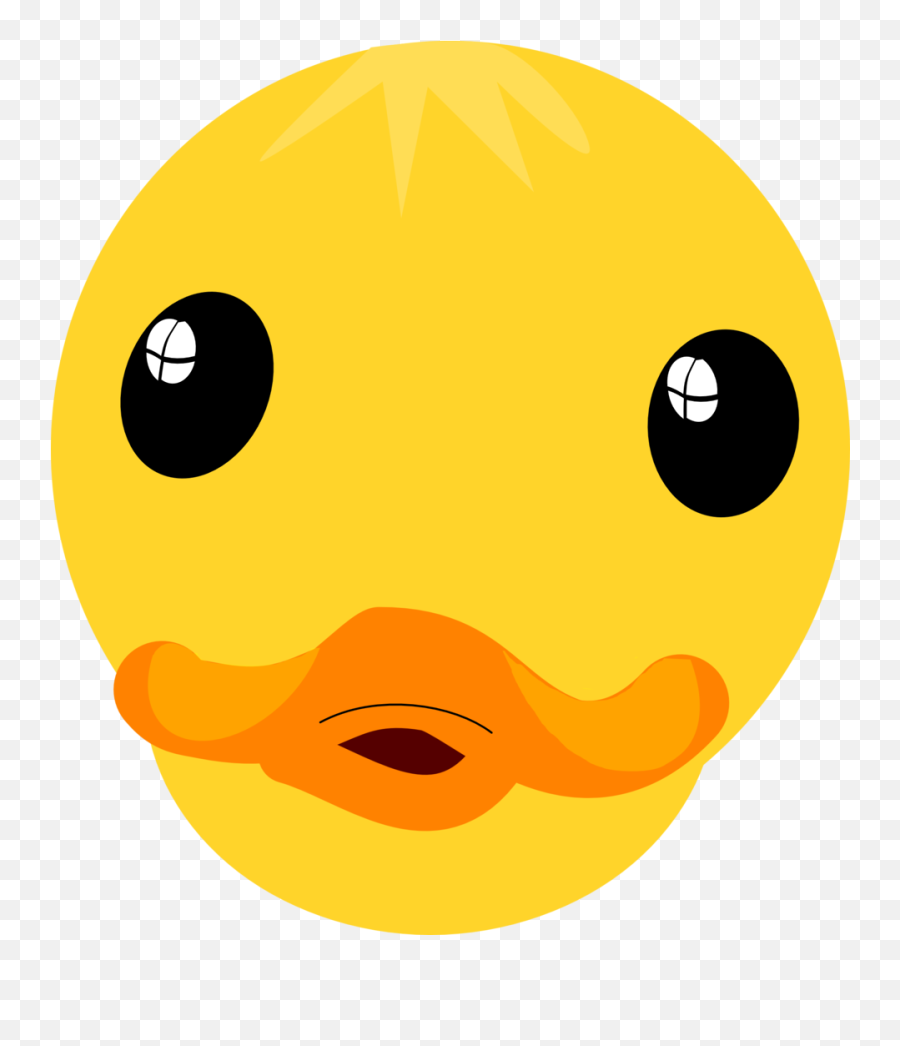 Public Domain Clip Art Image - Duck Face Clipart Emoji,Eyes Emoticon