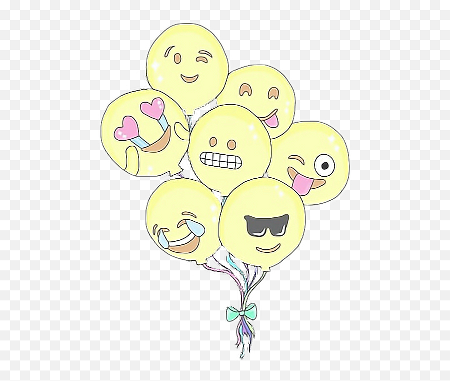 Caras Emoticon Globos Fiesta Party - Cartoon Emoji,Caras De Emojis