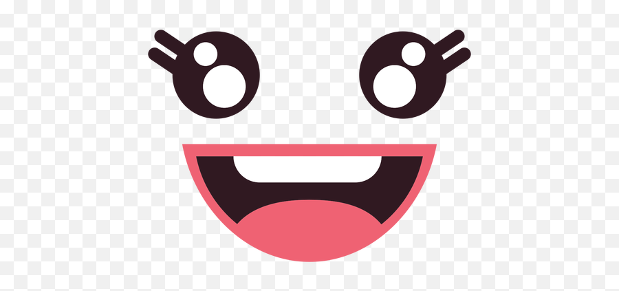 Kawaii Happy Female Emoticon Face - Kawaii Happy Face Png Emoji,Hurt Emoji