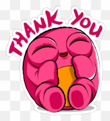 Boo Emojis - Thank You With Flowers