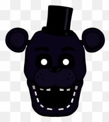 Shadow Freddy Head - Fnaf Shadow Freddy Head Emoji,Fnaf Emojis