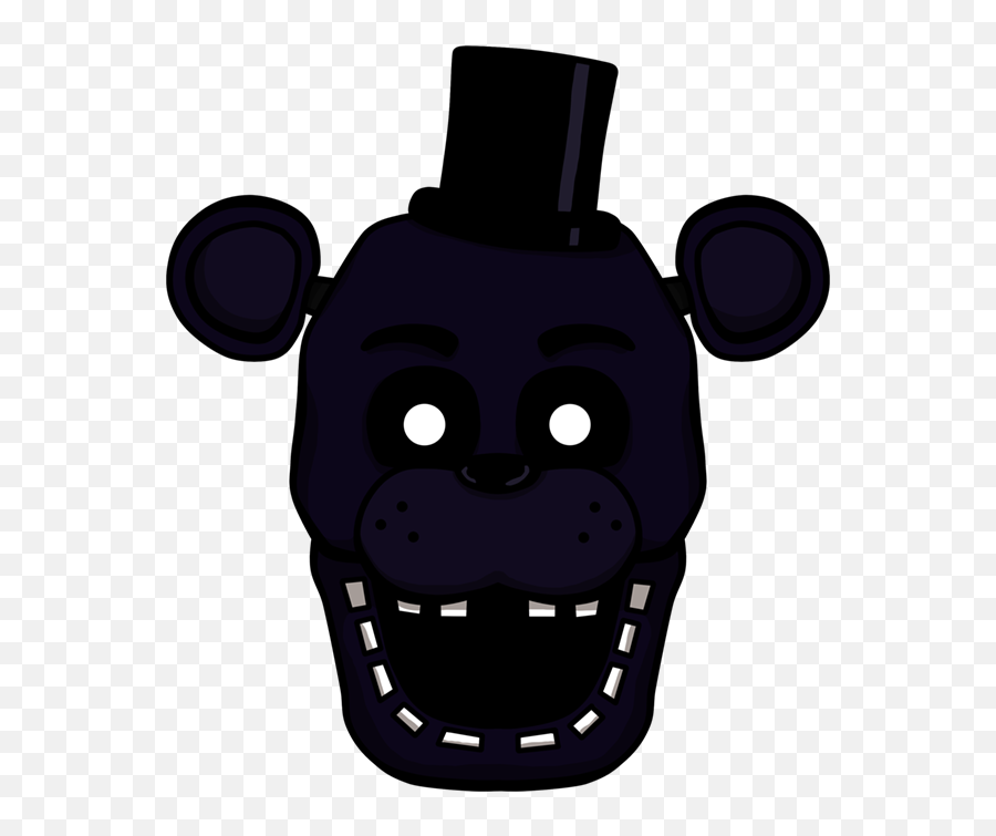 Shadow Freddy Head - Fnaf Shadow Freddy Head Emoji,Fnaf Emojis