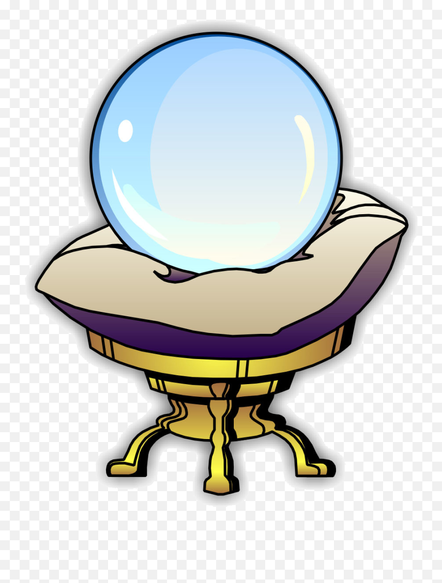Crystal Ball Clipart Png Transparent - Magic Crystal Ball Clipart Emoji,Crystal Ball And Cookie Emoji Game