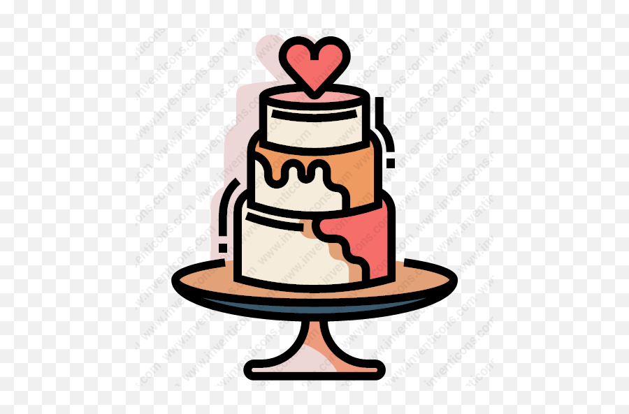 Cake Icon Png At Getdrawings - Wedding Cake Icon Png Emoji,Cake Slice Emoji