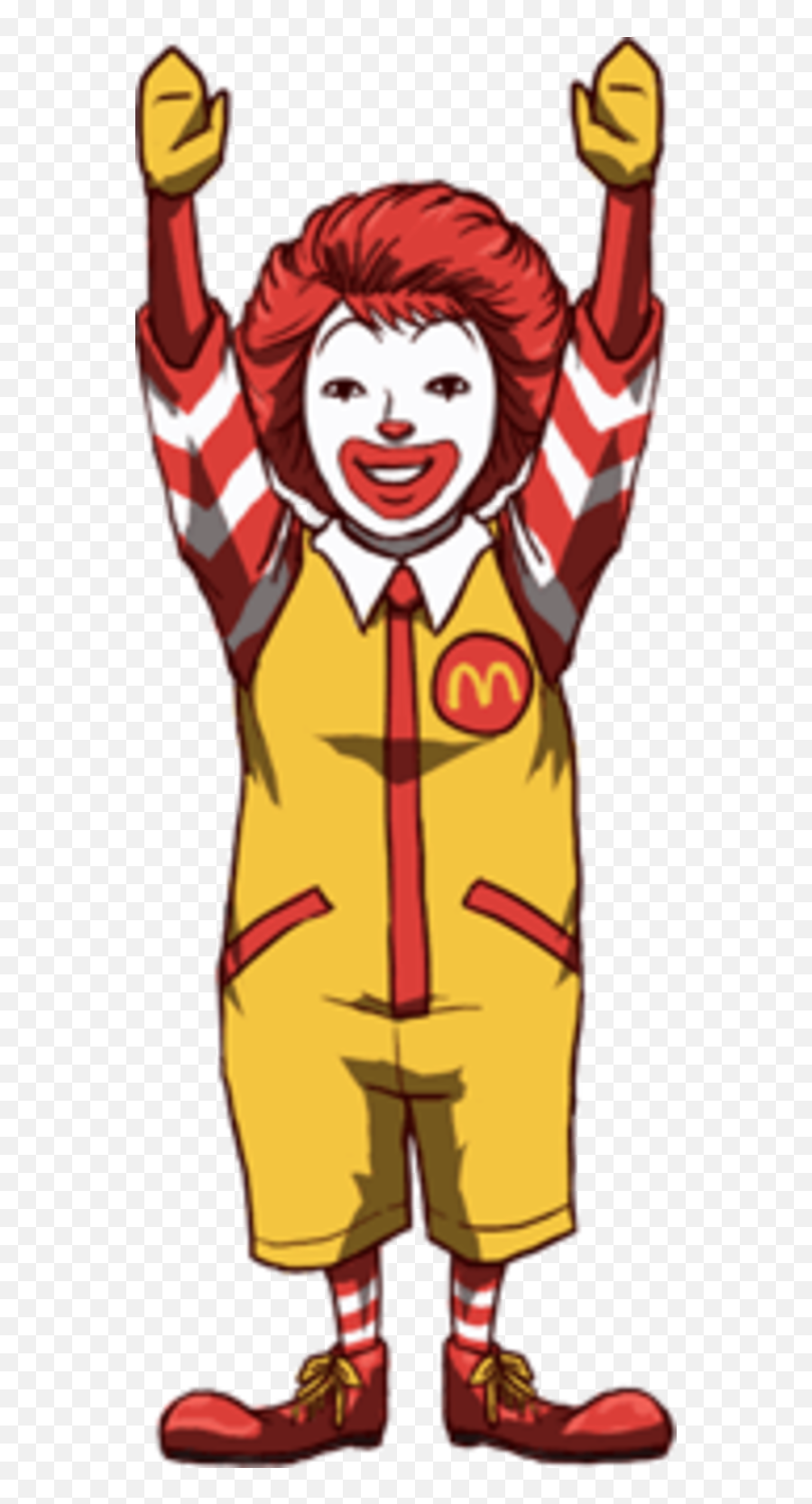 Mcdonalds Clipart Ronald Mcdonald - Ronald Mcdonald Clipart Emoji,Ronald Mcdonald Emoji