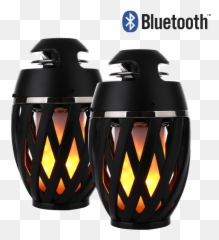 Gabba Goods Bluetooth Led Dancing Flame - Led Flame Speakers Emoji,Fire Emoji Socks