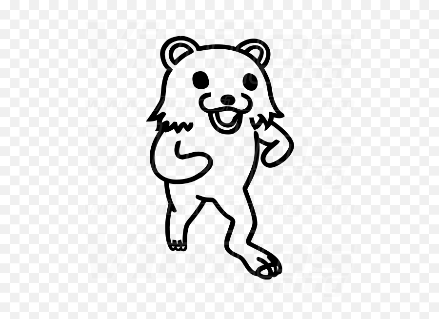 Download See What You Did Face Emoji Meme Iron On Applique - Pedo Bear Decal,Iron Emoji