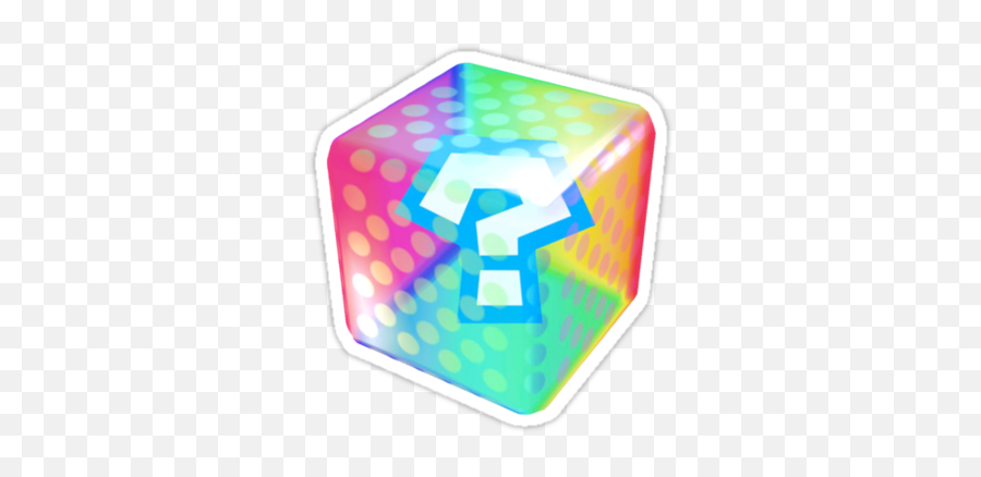 Download Hd Post - Mario Kart Question Mark Transparent Png Mario Kart Item Box Emoji,Emoji Box With Question Mark