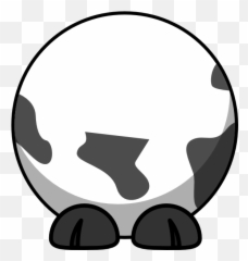 Clipart bunny body Transparent FREE for - Cow Body Emoji