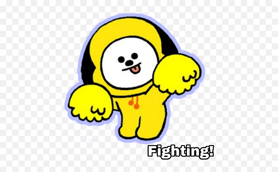Bt21 - Bt21 Chimmy Emoji,Fighting Emoji