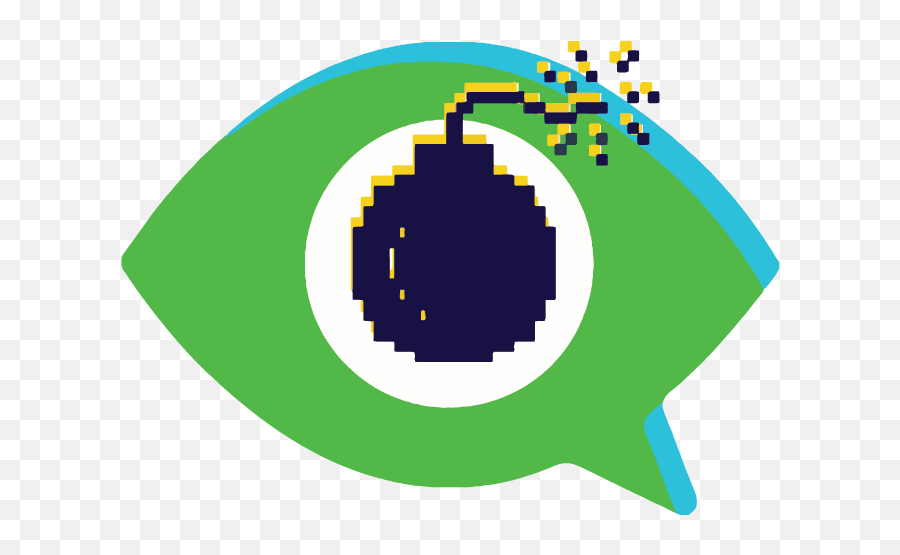 I Am A Witness - Susan Kare Bomb Emoji,Green Emoji