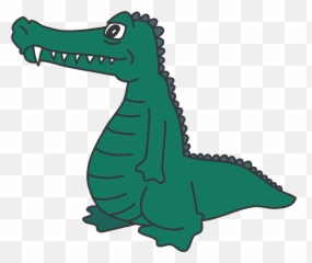 Clipart Crocodile For Kids - Draw An Alligator Standing Up Emoji