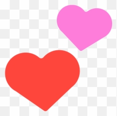 Two hearts emoji clipart Free download transparent PNG - Whitechapel Station