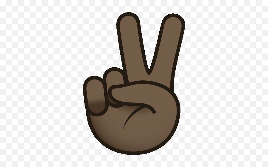 Peace Sign Joypixels Gif - Peacesign Joypixels Victoryhand Sign Language Emoji,Victory Hand Emoji