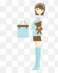 Pregnancy clipart baby shower - Happy Emoji