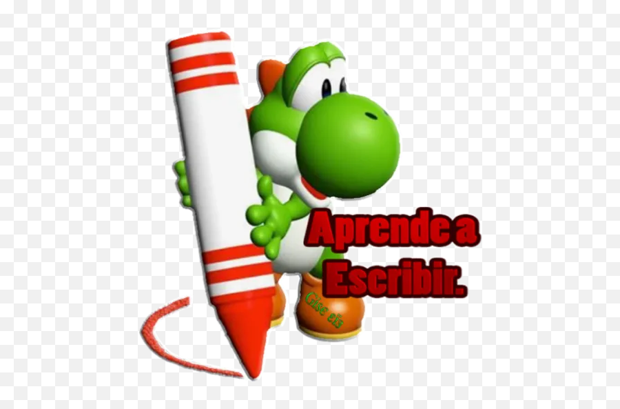 Yoshi Con Palabras By Stickers For Whatsapp - Yoshi Emoji,Yoshi Emoji