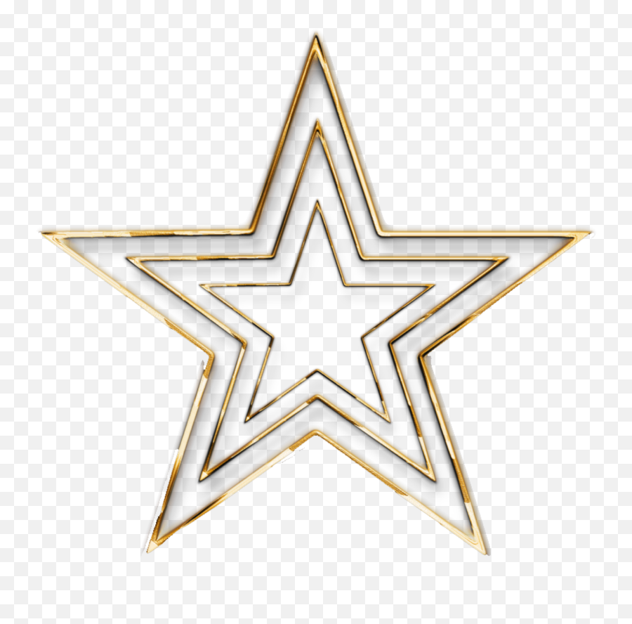 Stern Gold Sticker By U2022u2022 - Png Transparent Golden Star Shape Emoji,Stern Emoji
