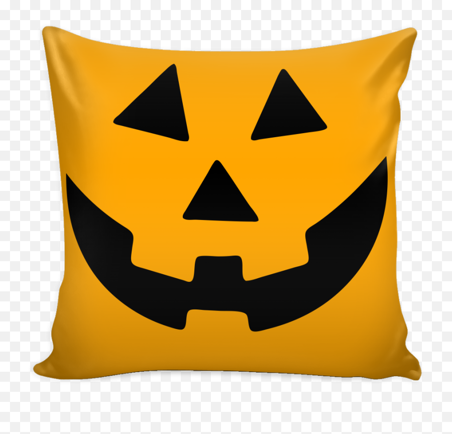 Pumpkin Face Jack - Pumpkin Face To Print Emoji,Emoji Faces Pillows