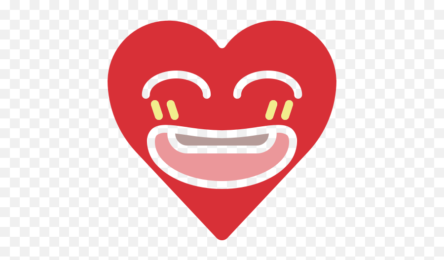 Emoji Emotion Happy Heart Joke - Illustration,Joke Emoji