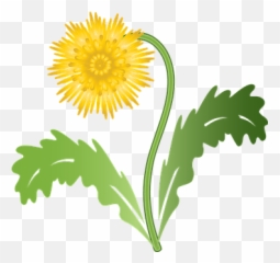 Free Yellow Flower Flower Vectors - Graphic Dandelion Emoji,Weed Plant Emoji