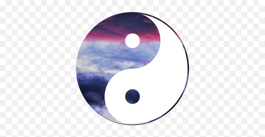 Omg Ohmygosh Stiker Kawaii Hipster - Yin Yang Tumblr Png Emoji,Lunar Eclipse Emoji