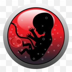 Baby In Womb Vector Clipart Image - Bayi Dalam Kandungan Siluet Emoji,Pregnant Emoji App