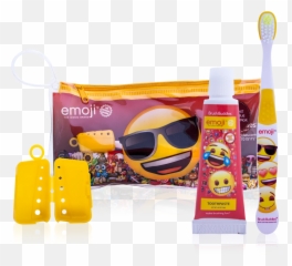 Brush Buddies Emoji Value Travel Kit - The Iconic Brand Toothpaste