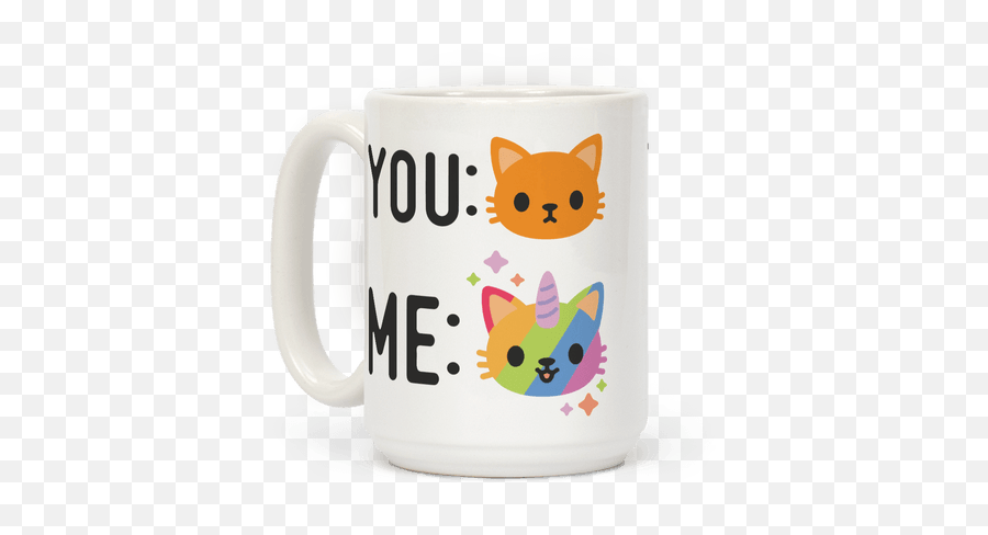 Caticorn Coffee Mug - Cat Icorn Emoji,Coffee Emoji Android
