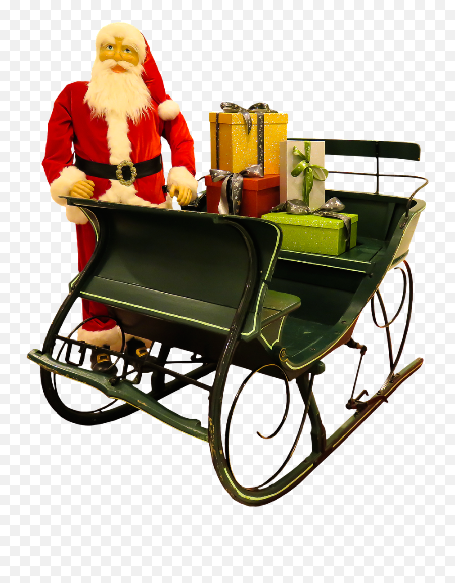 Christmas Christmas Gift Coach Slide - Christmas Coach Emoji,Santa Sleigh Emoji