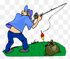 Proud Clipart Fishing - Art Gif Emoji