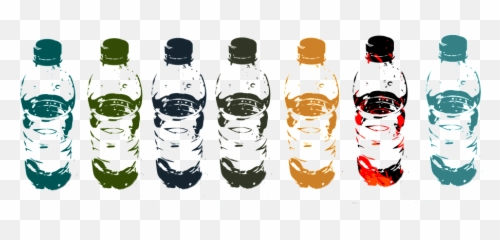 Drawing Bottles Bottled Water - Oznaczenia Na Plastiku Emoji,Bottled Water Emoji
