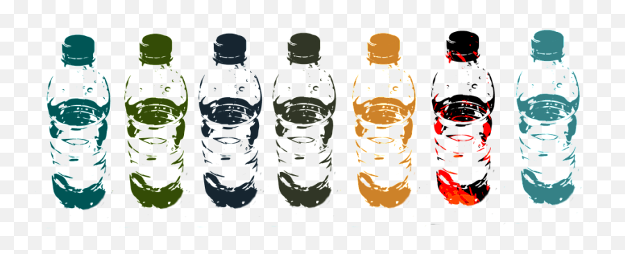 Drawing Bottles Bottled Water - Oznaczenia Na Plastiku Emoji,Bottled Water Emoji