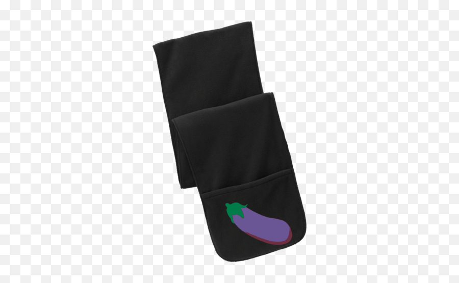 Download Eggplant Emoji Fs06 Port Authority Fleece Scarf - Sock,Eggplant Emoji Png