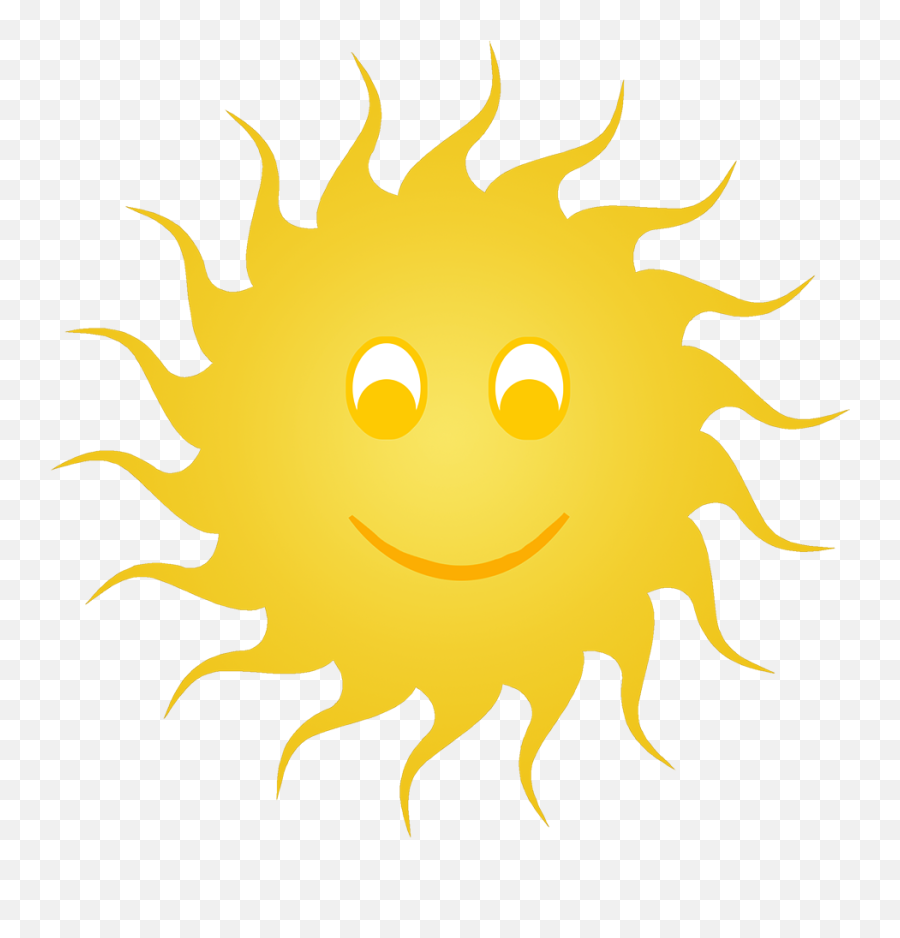 Sun Clipart - 1 Yellow Sun Emoji,Sun Emoticon