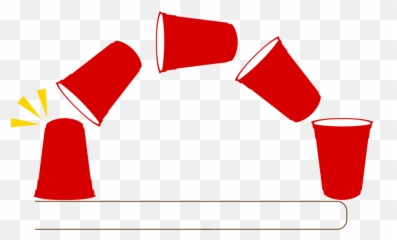 Flip The Glass - Red Solo Cup Game Clipart Full Size Png Emoji