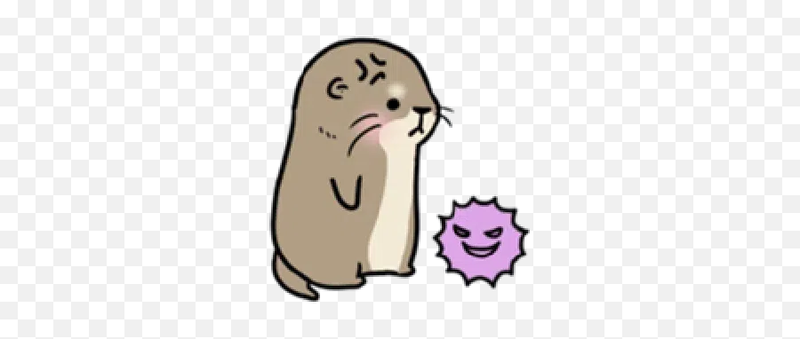 Chinese Stickers For Whatsapp Page 14 - Stickers Cloud Ugly Emoji,Otter Emoji