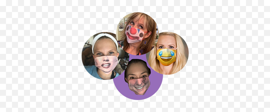 Myprettyfacemaskcom - Custom Mask With Your Face On It Fun Emoji,Emoji Face Mask