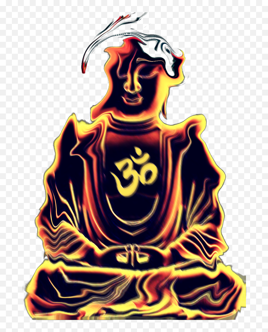 Budha Scpatterns Zen Ohm Sticker - Religion Emoji,Ohm Emoji