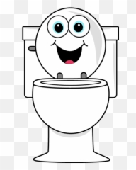 Cartoon Toilet Clip Art - Potty Clipart Emoji,Wc Emoji