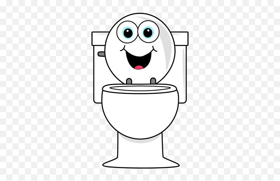 Cartoon Toilet Clip Art - Potty Clipart Emoji,Wc Emoji