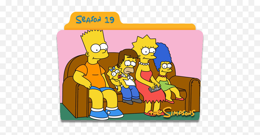The Simpsons Season 19 Icon - Opposite Simpsons Emoji,The Simpsons Emoji