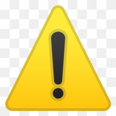 Warning Emoji - Ios
