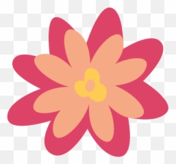 Flower Doodle Png Transparent - Flores Simples Png Emoji,Flower Emoji Vector