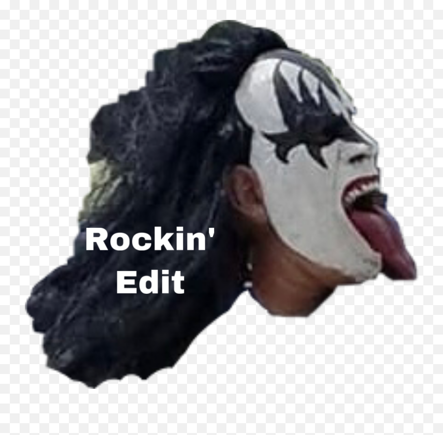 Rockin Edit Kiss Tongue Rocknroll Music - Love This Stick Emoji,Rockin Emoji