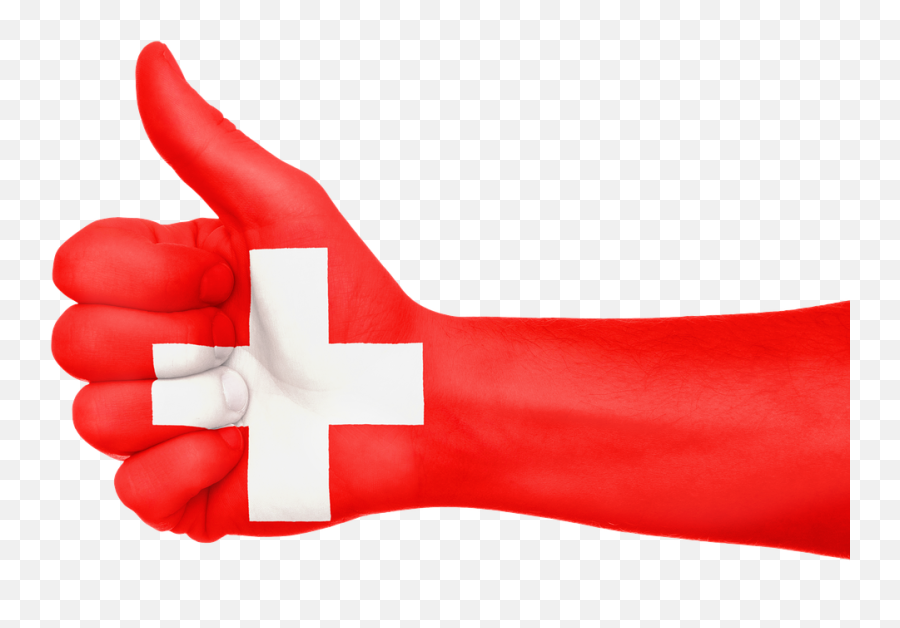Switzerland Flag Hand - Switzerland Flag Hand Emoji,Switzerland Flag Emoji